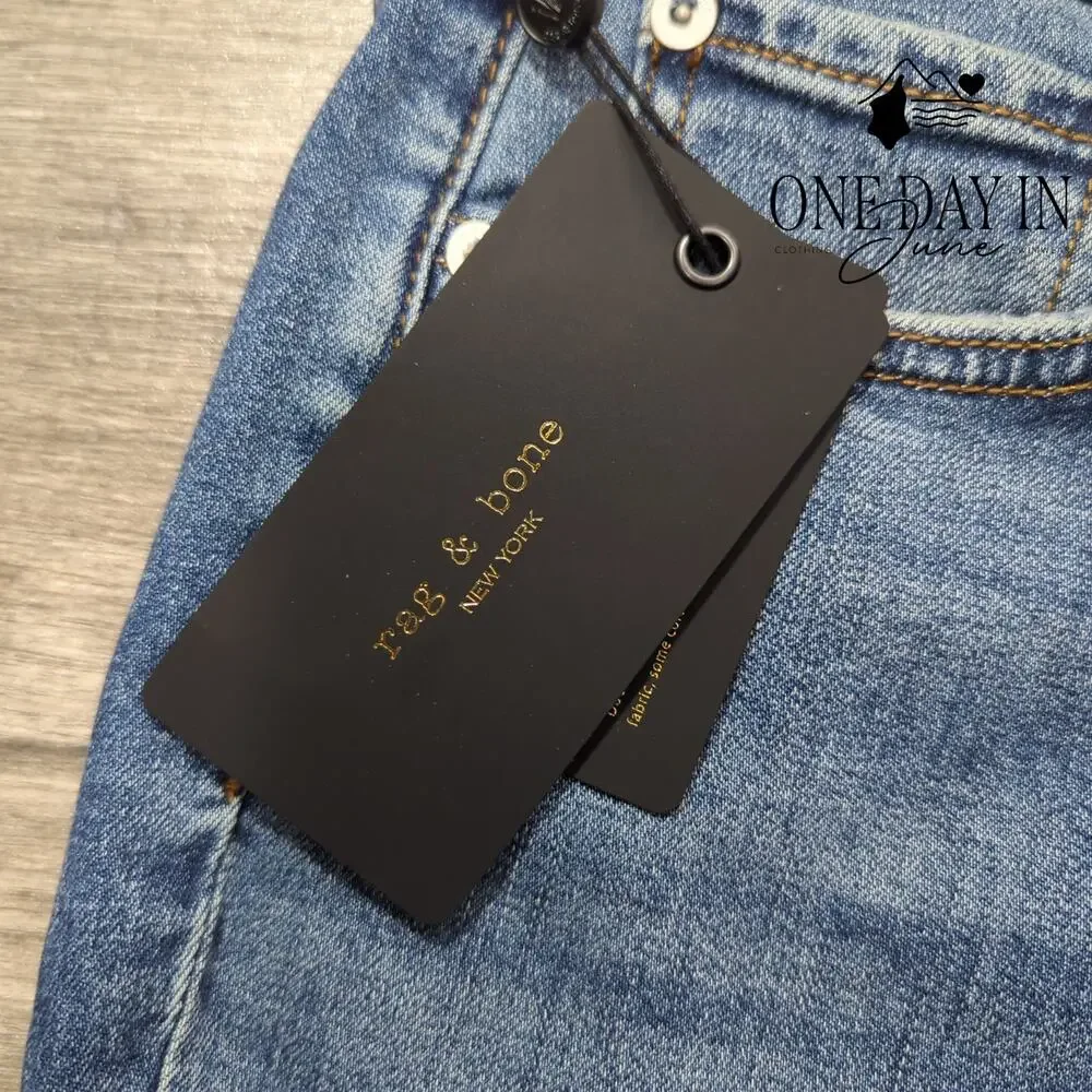 Rag & Bone The Dre Julienne Low Rise Slim Boyfriend Ankle NWT $225 Size 30 (10)